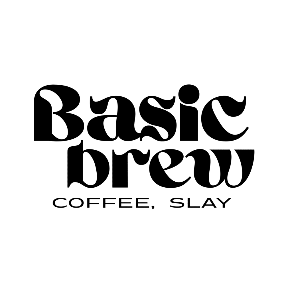 Basic Brew coffee van logo servicing Angle Vale and Adelaide